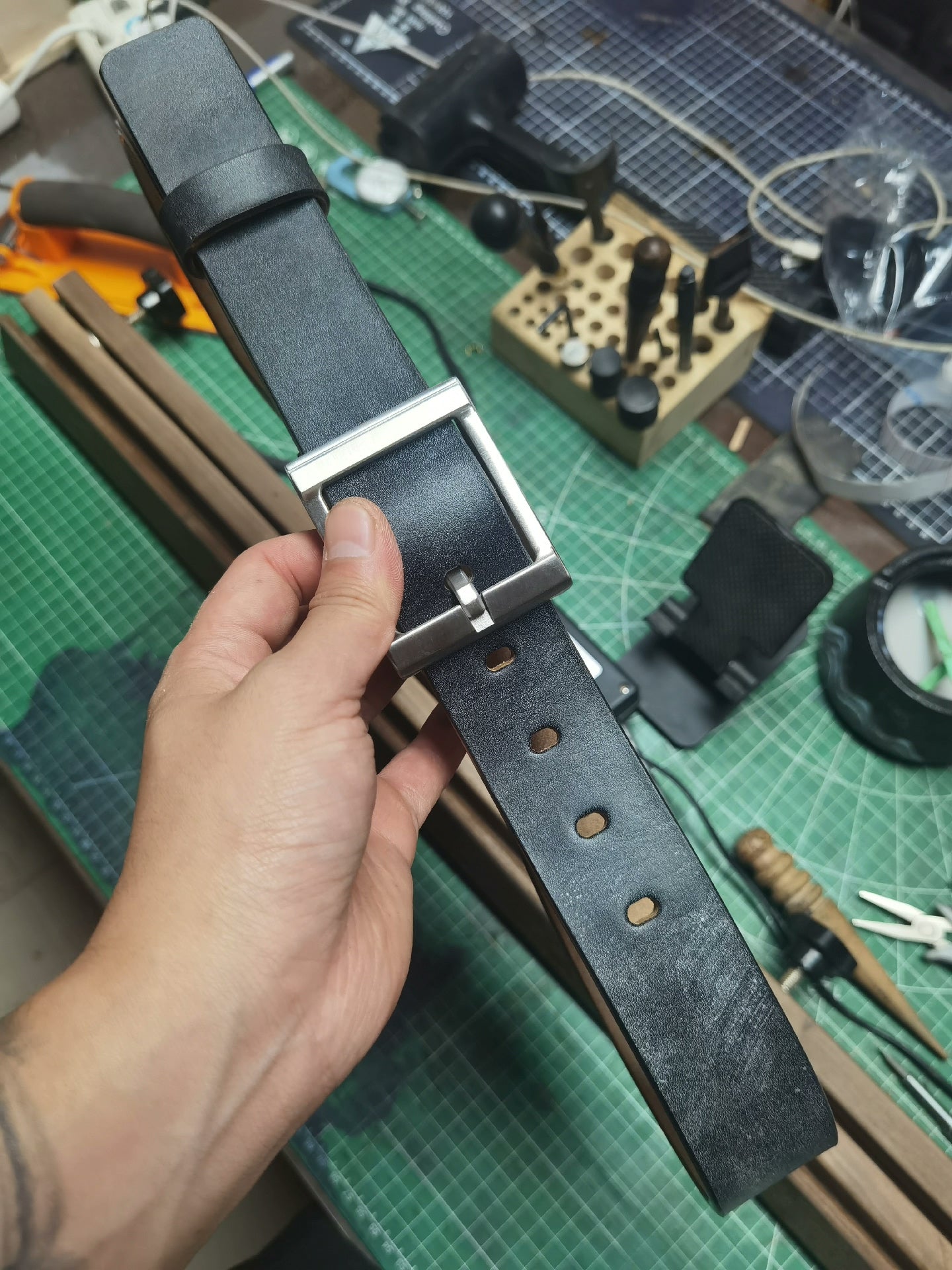 JF horse bridle black