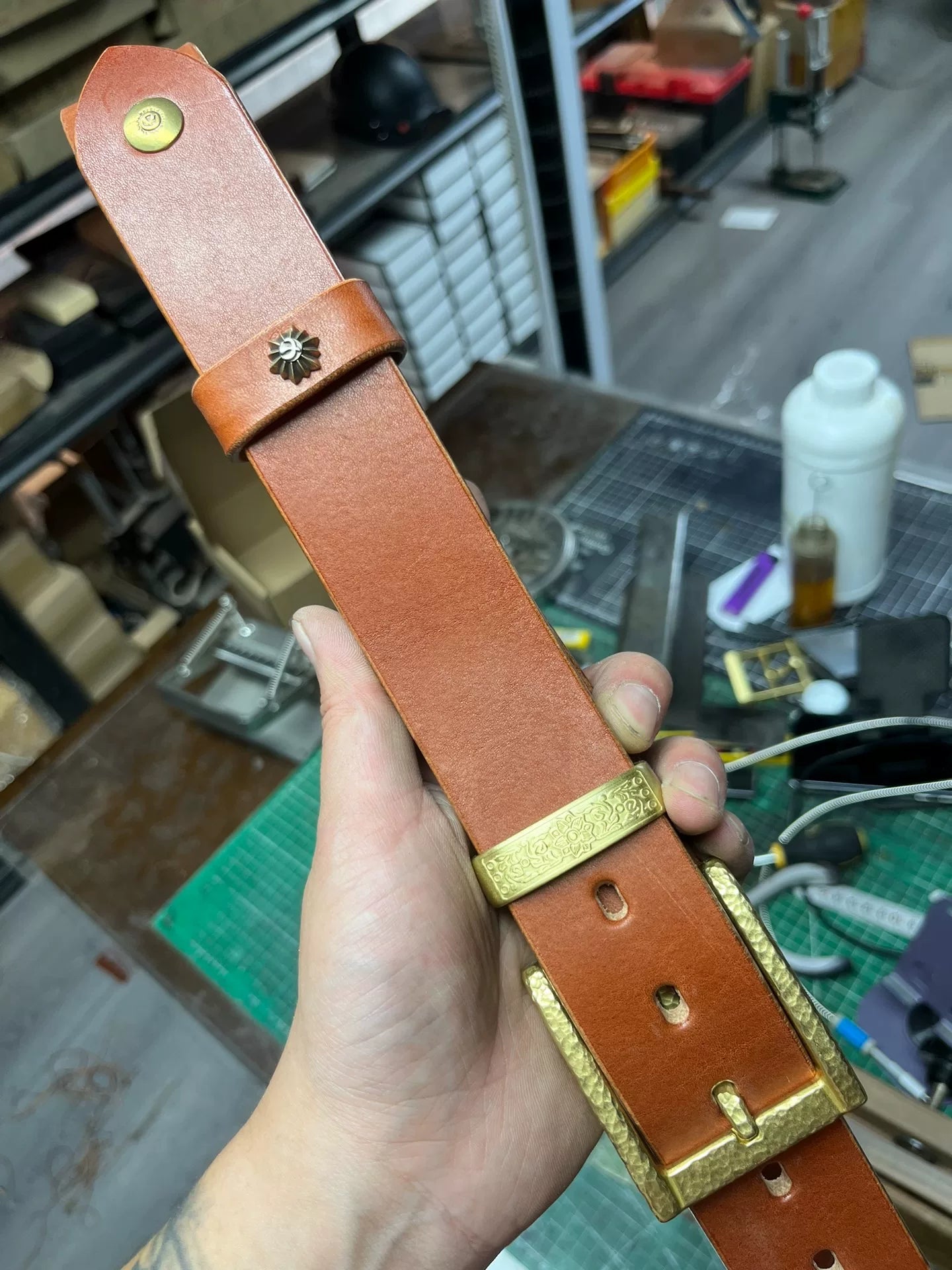 Meian handmade belt