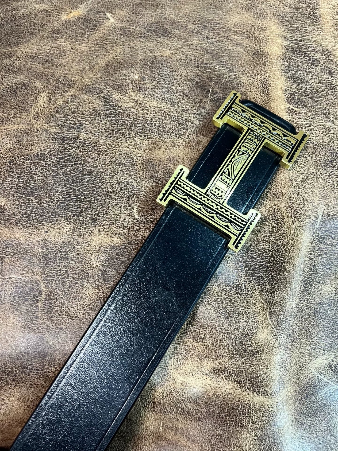 TWS British Thomas Rein leather handmade belt