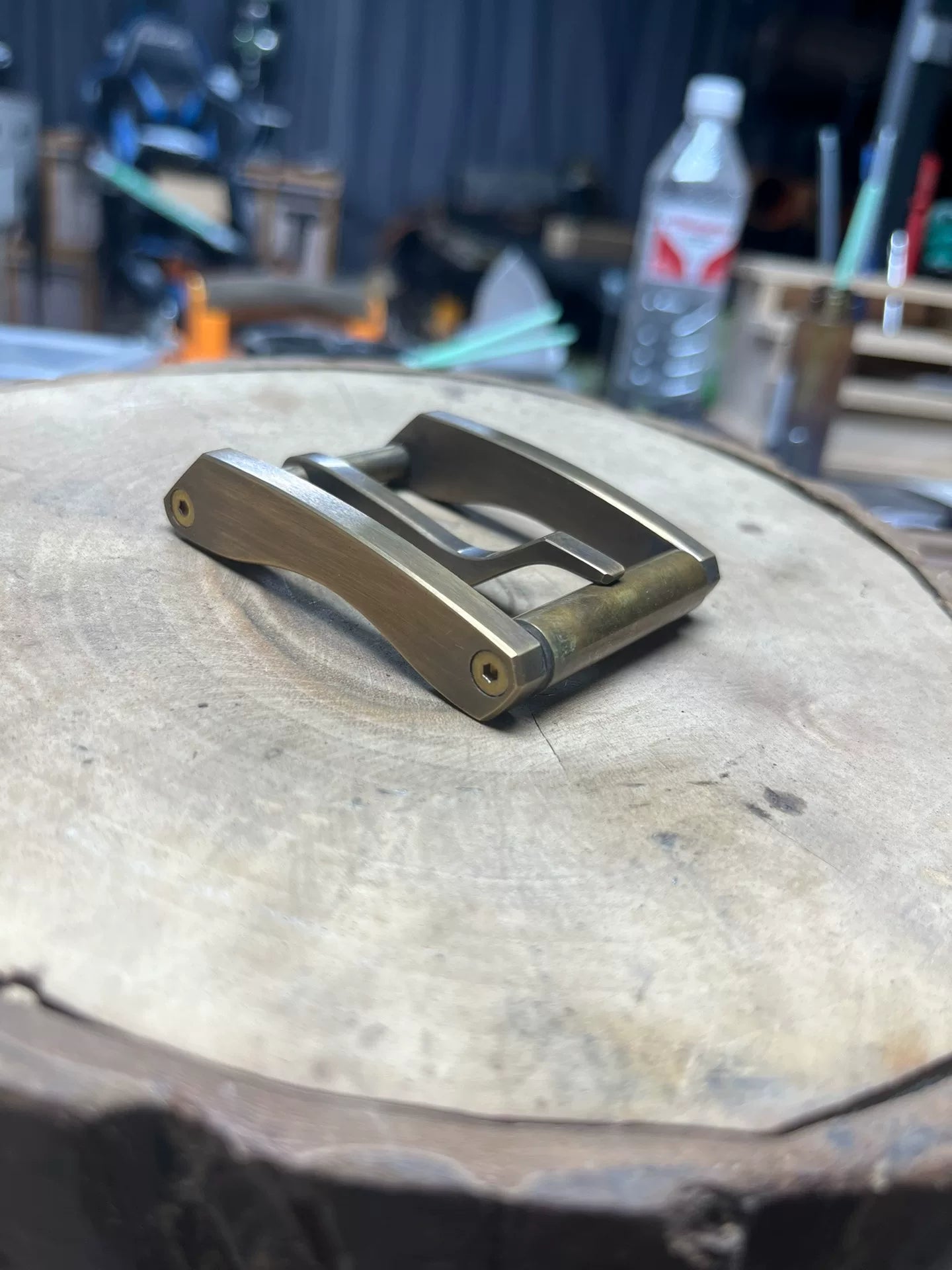 Lowest-Price Brass Line-Cut Buckle — Here It Is!