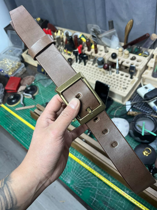 6 mm thick Meian handmade belt