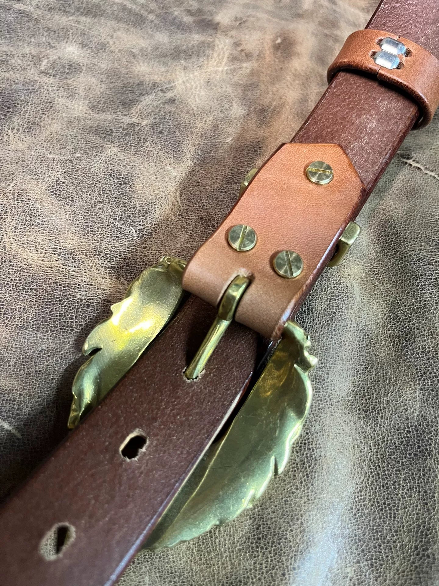 Customized handmade belt