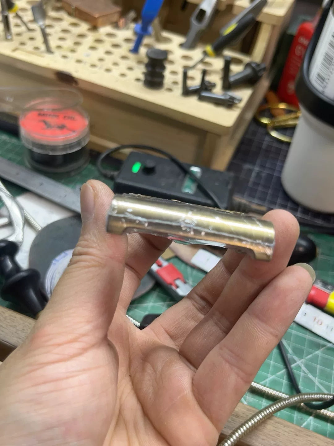 Premium Muchen Batman Belt Buckle — CNC Brass Craftsmanship