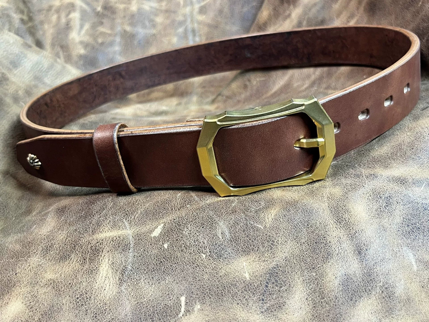 Zhaonan fat brown color with genuine West Wind buckle