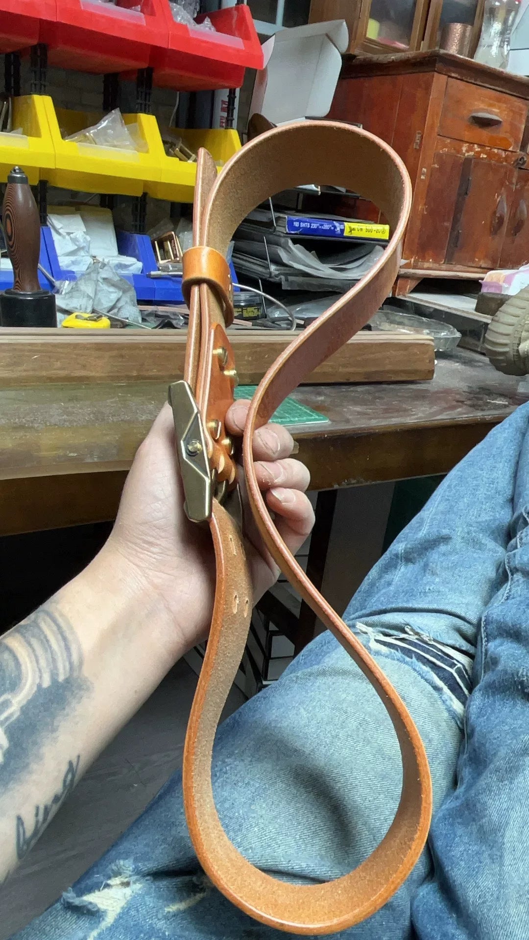 Handmade belt