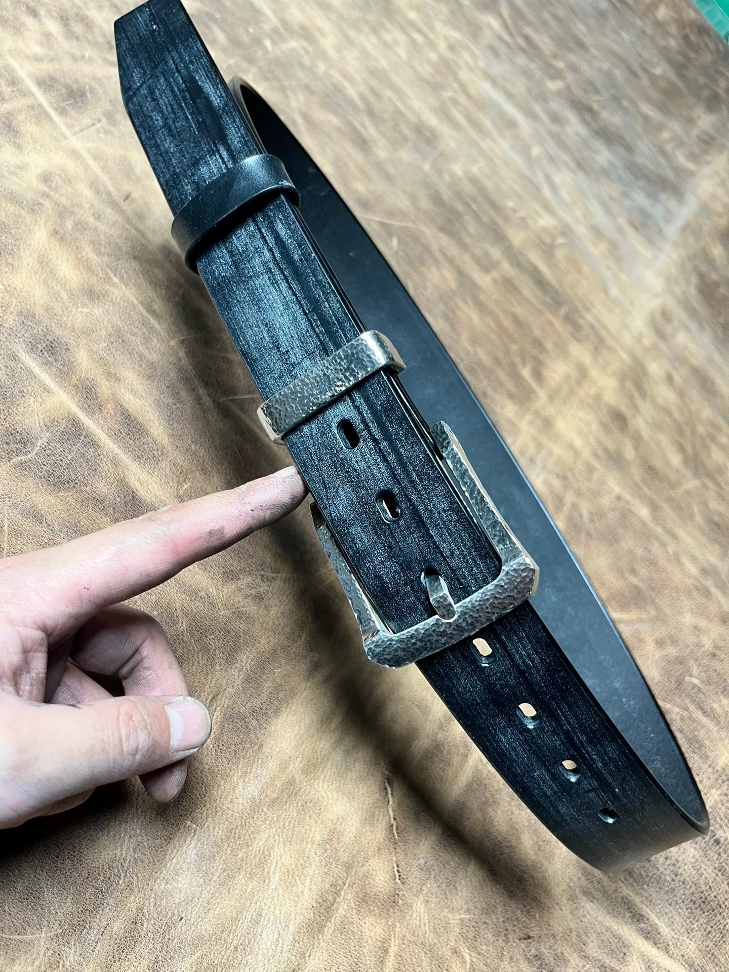 TWS Thomas Bridle Leather Handmade Belt