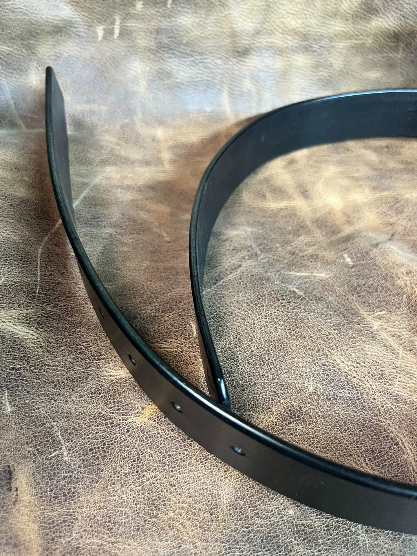 TWS Thomas Bridle Full-Grain Leather Handmade Belt