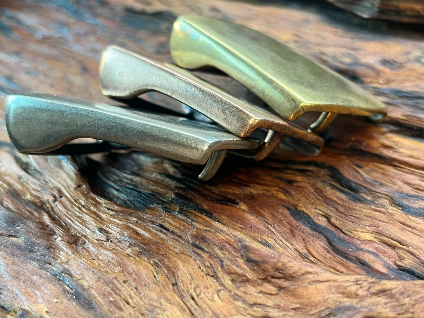 Japanese retro square buckle plate buckle belt