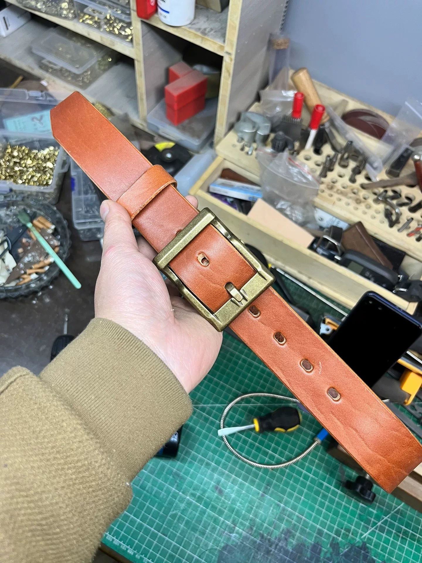Meian handmade belt