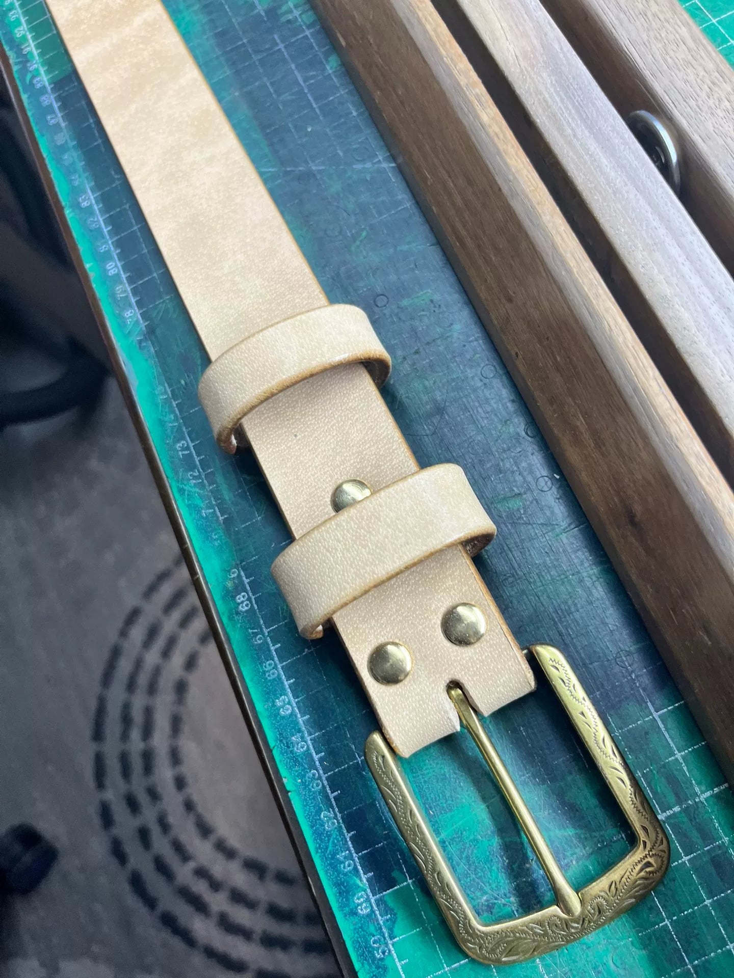 8mm single layer buffalo leather