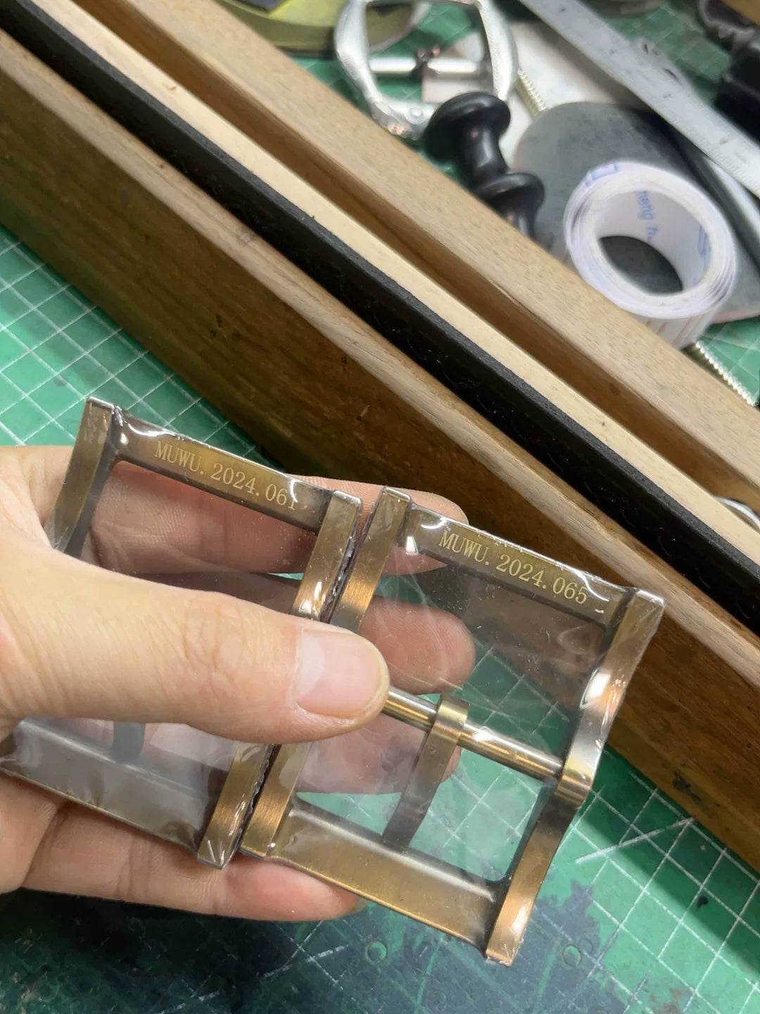 Premium Muchen Batman Belt Buckle — CNC Brass Craftsmanship
