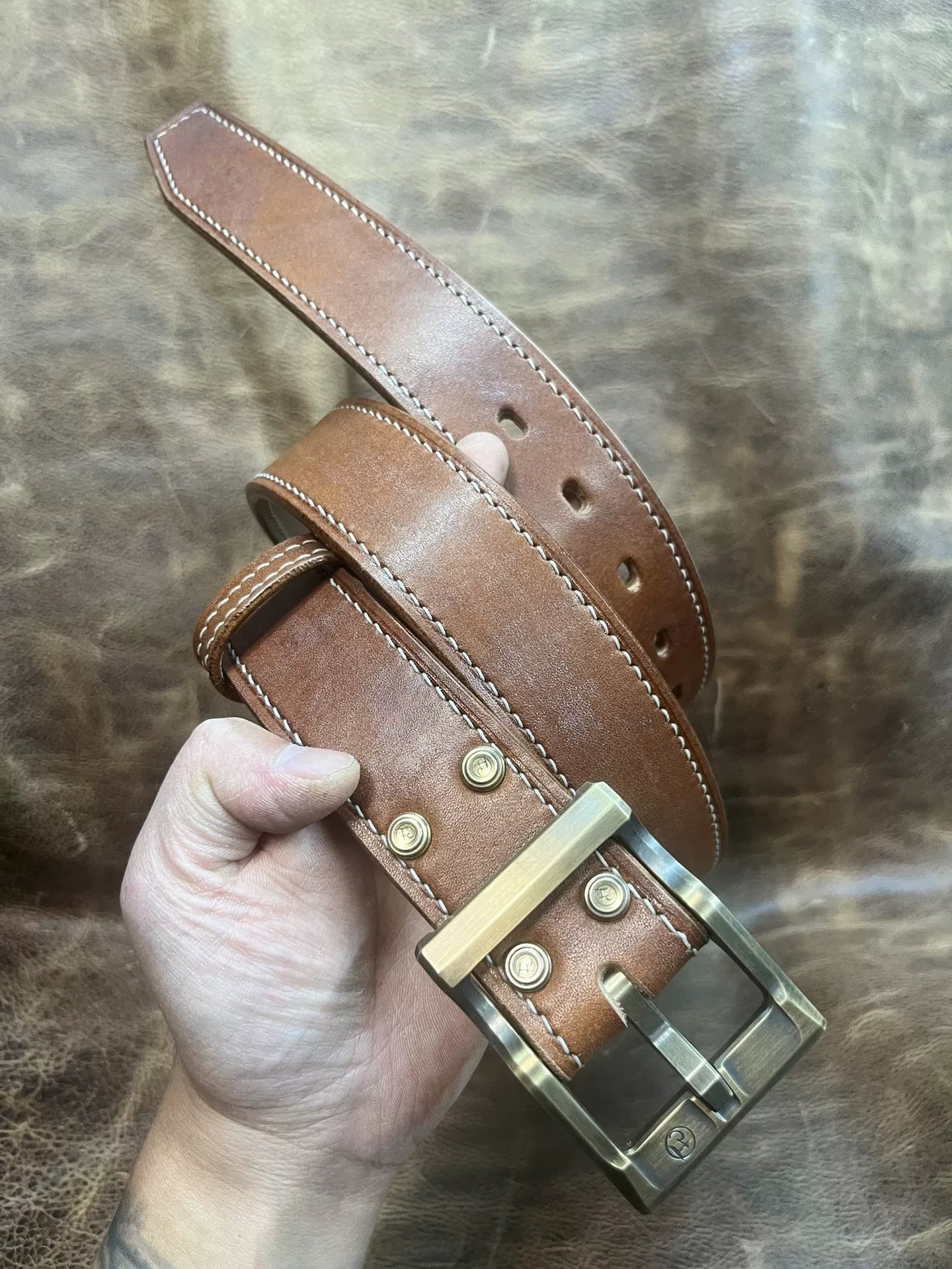 Fengchen Sixth Generation with JF full-grain caramel brown bridle l…