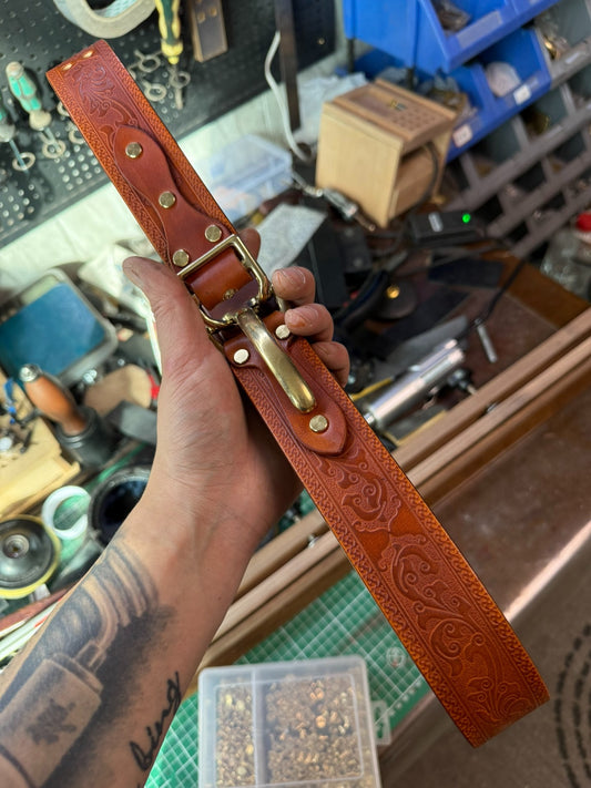 Littleton-Style Cavalry Belt — American Vintage Handmade