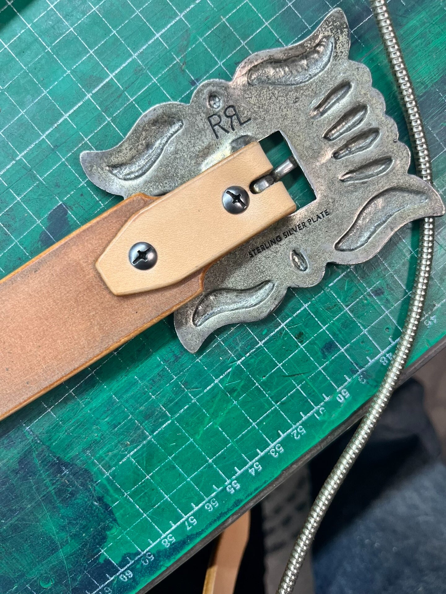RRL Western-Style Vintage Belt