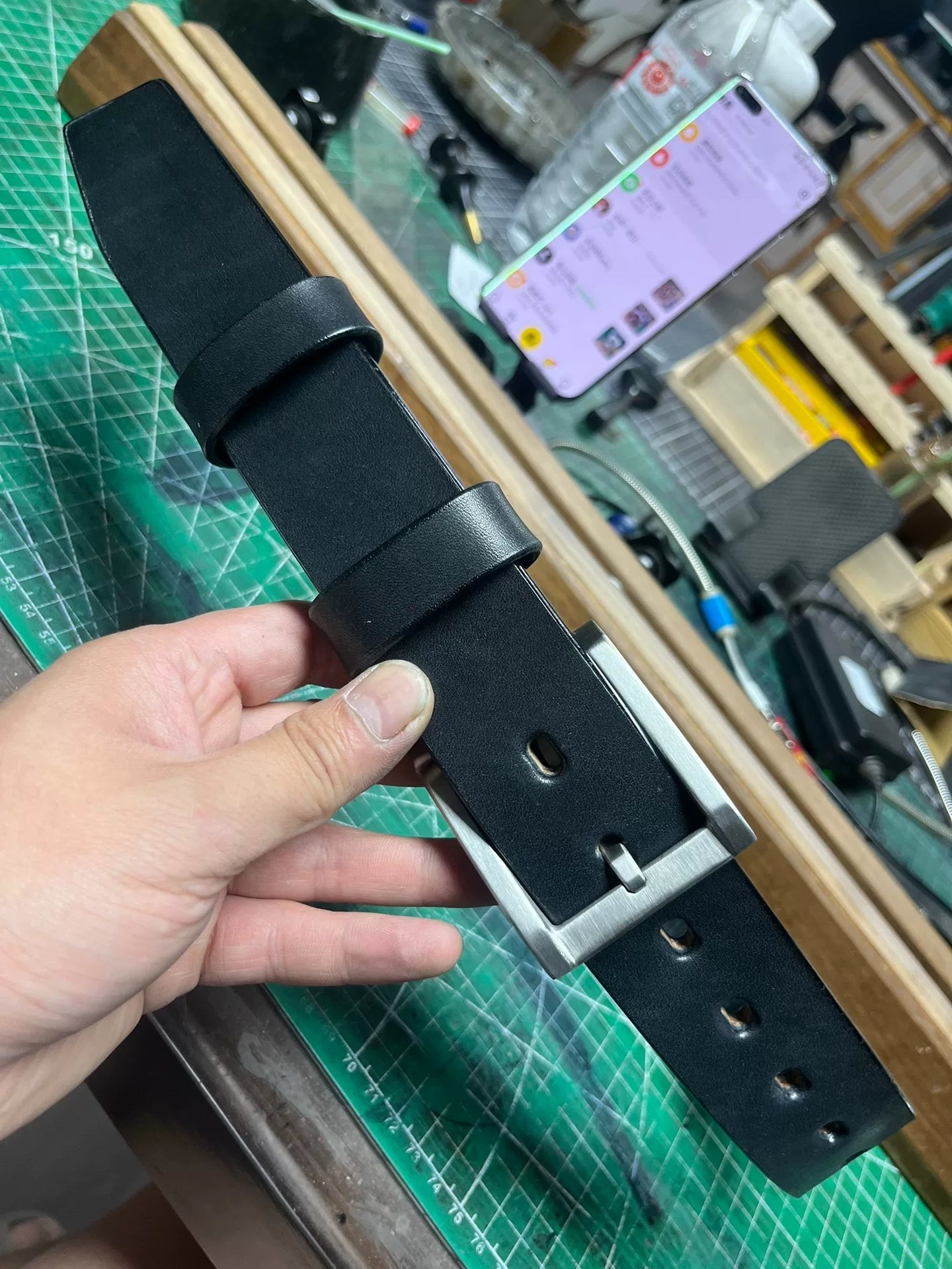 6mm thick Japanese Shonan heavy-fat back leather