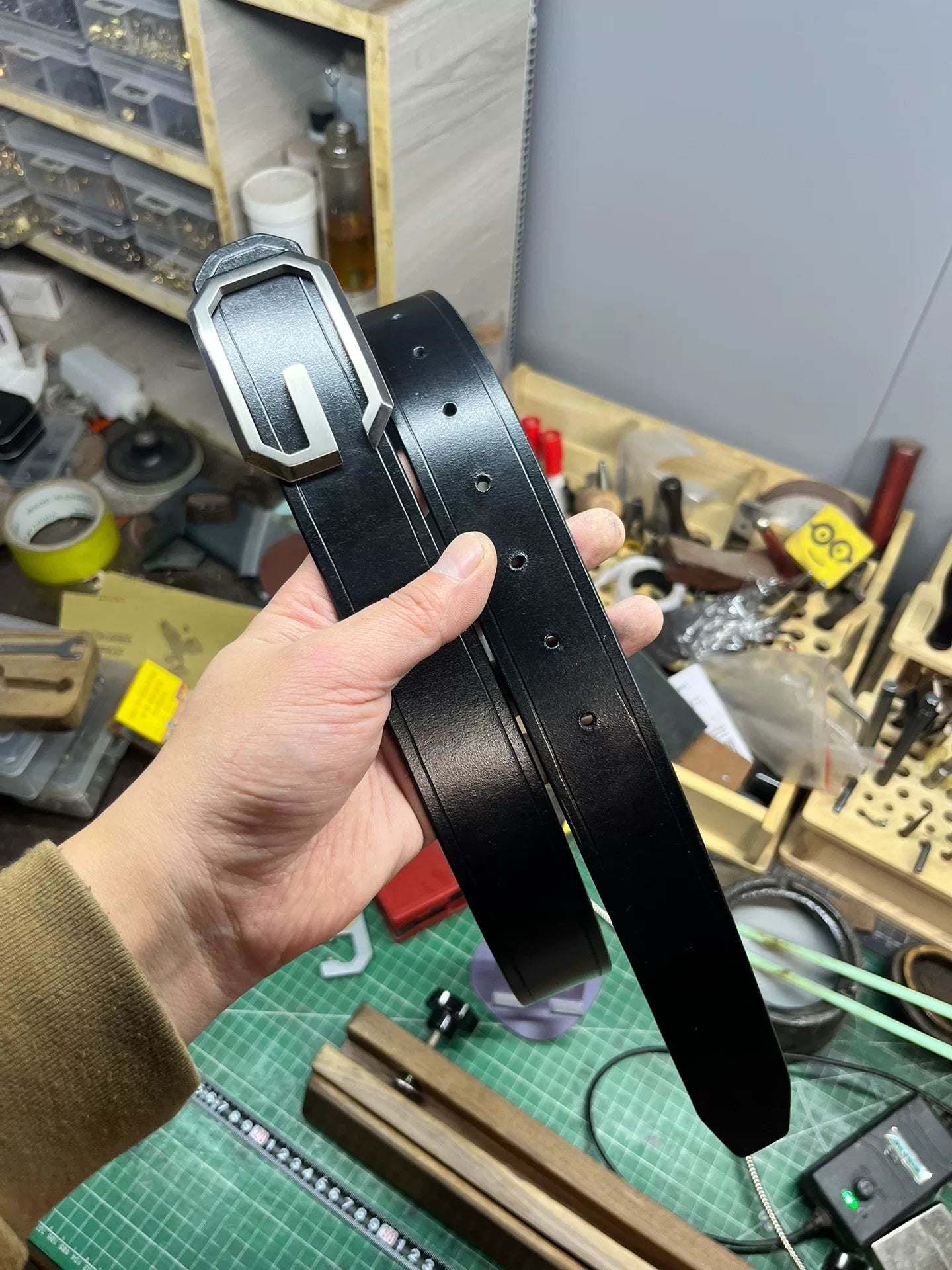 TWS Thomas Bridle Leather + Titanium Alloy Buckle
