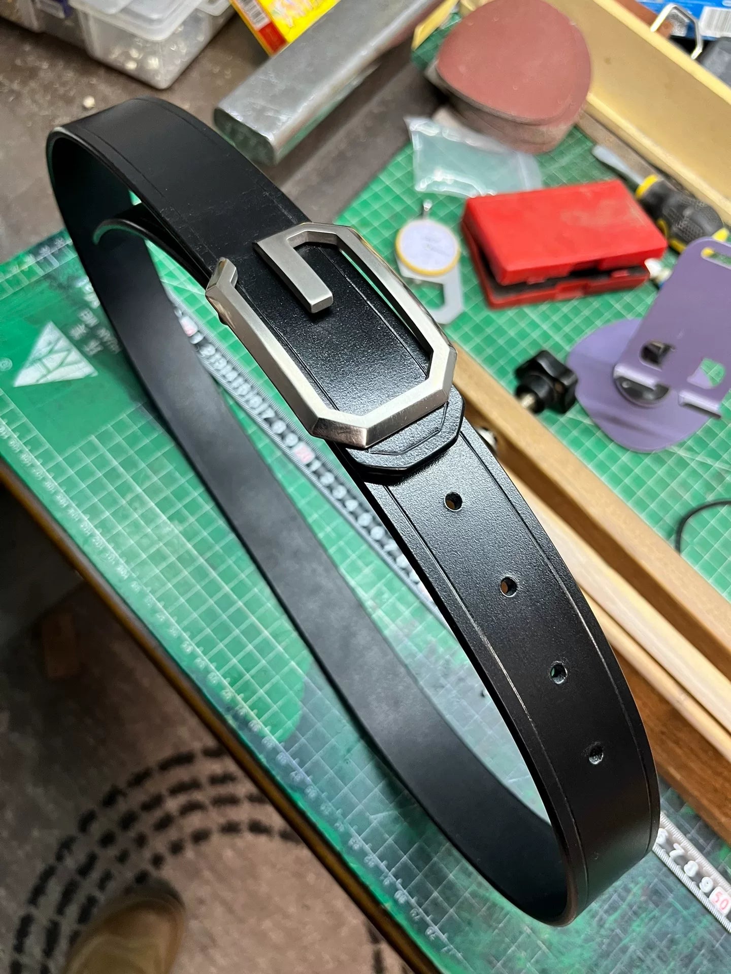 TWS Thomas Bridle Leather + Titanium Alloy Buckle