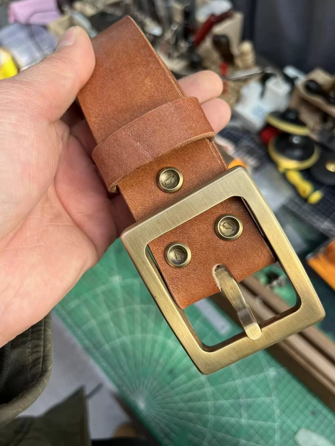 The front back is made of 5.5mm thick brown – caramel color JF – jf…