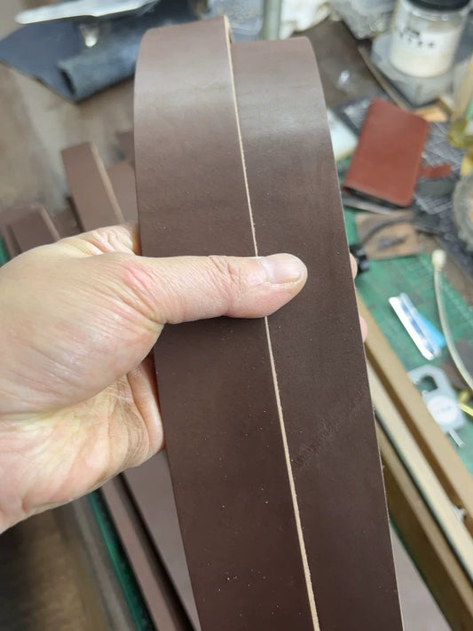 6 mm thick Meian handmade belt