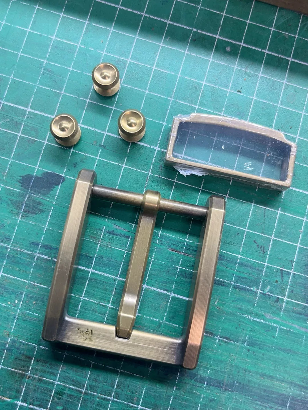 Genuine Zephyr wire cutting No. 3 buckle + Genuine Gadfly belt meso…