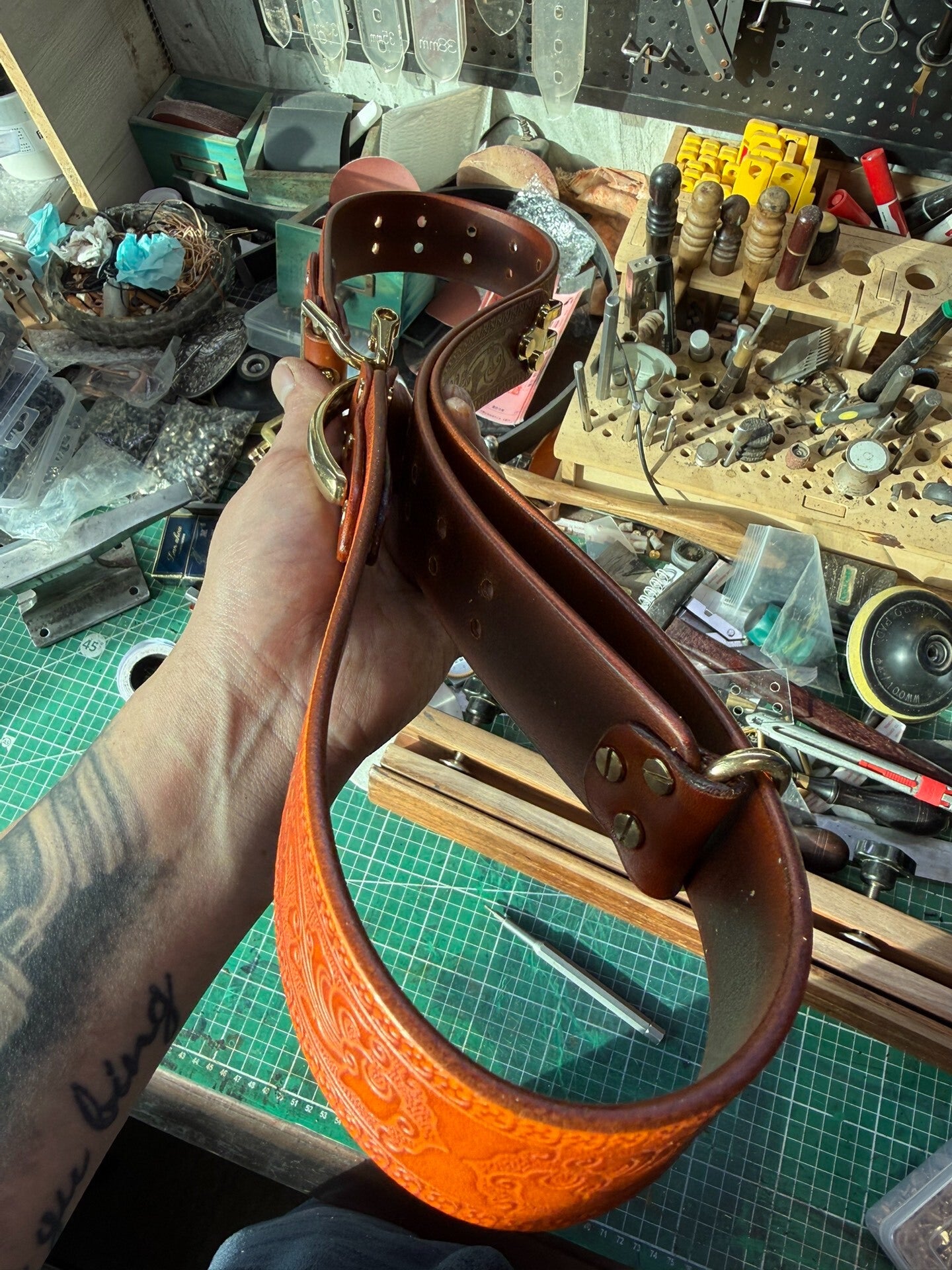Littleton-Style Cavalry Belt — American Vintage Handmade