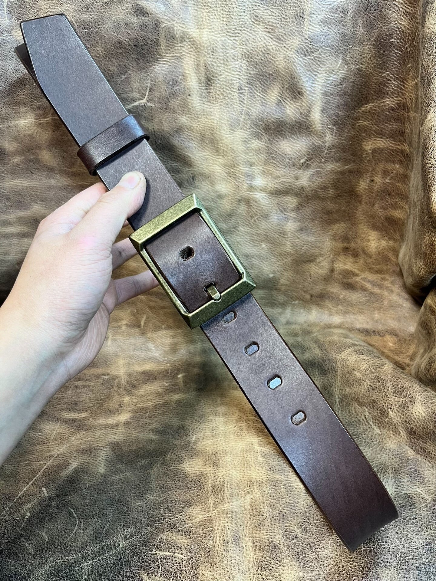 6 mm thick Meian handmade belt