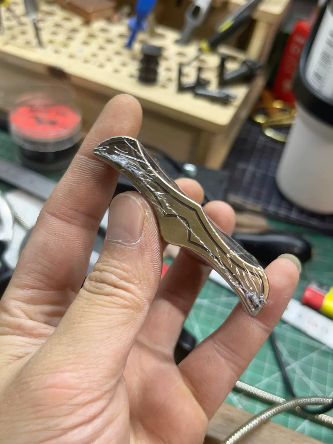 Premium Muchen Batman Belt Buckle — CNC Brass Craftsmanship