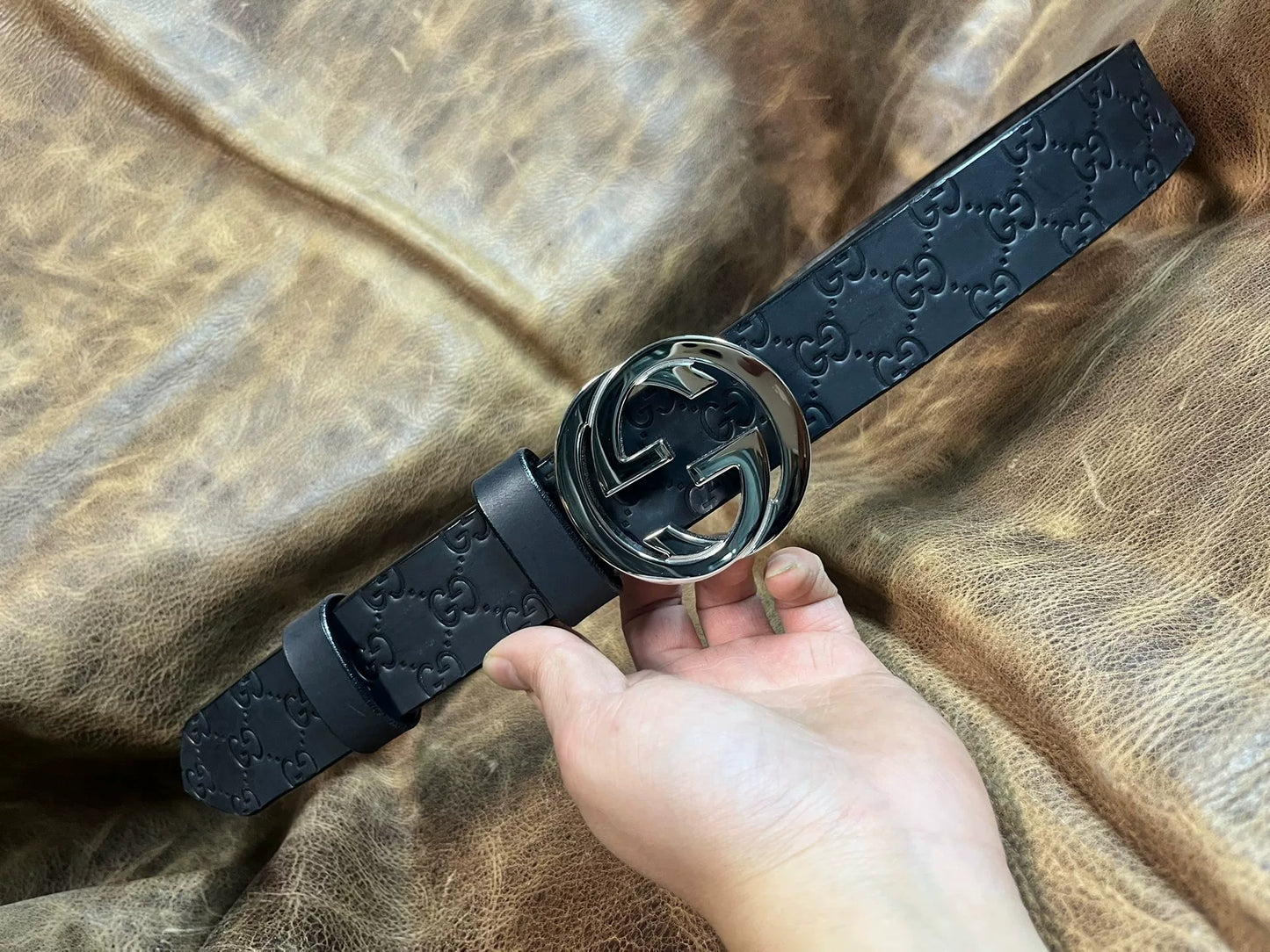 Solid 304 stainless steel double G smooth buckle
