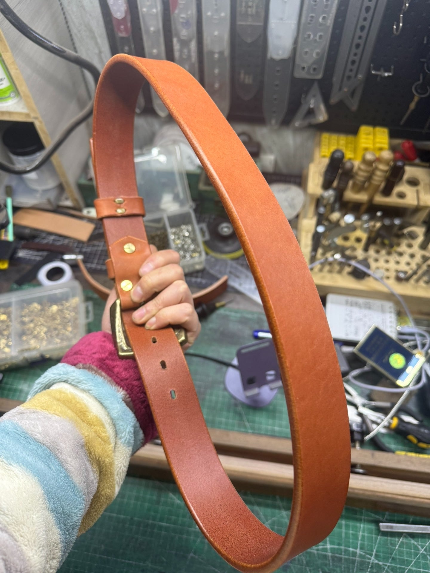 Meian handmade belt