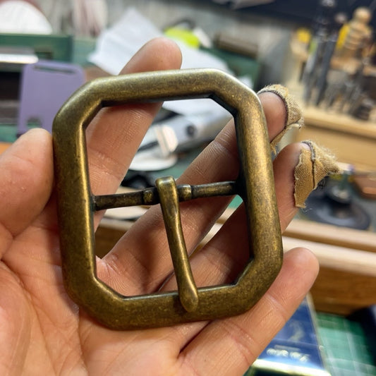 Retro high-end replica RL octagonal buckle, inner diameter 45 mm