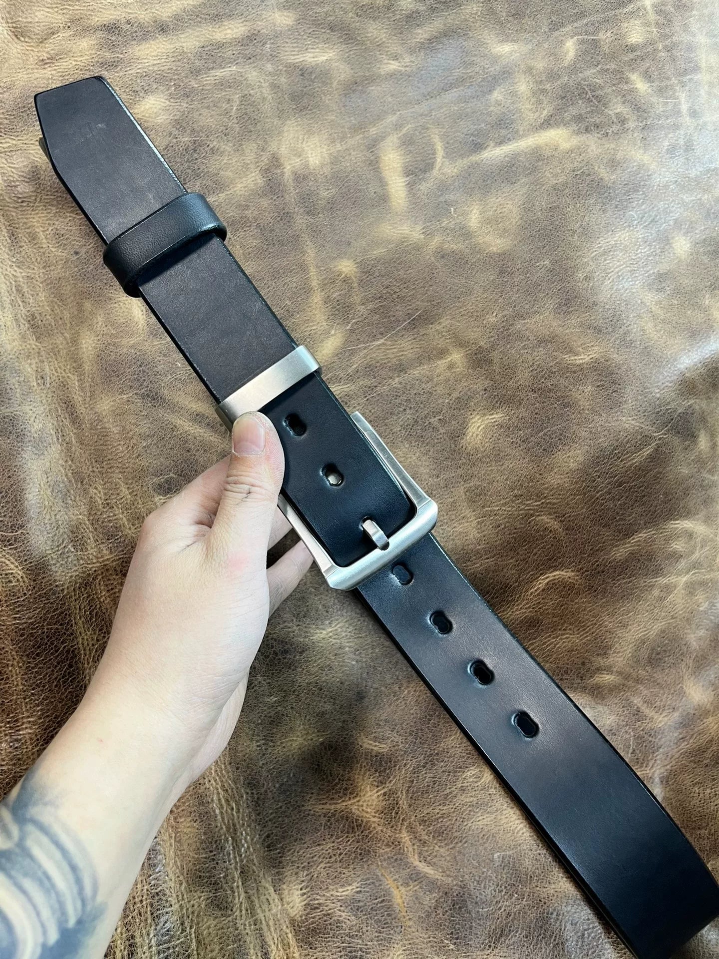 Customized Meian handmade belt