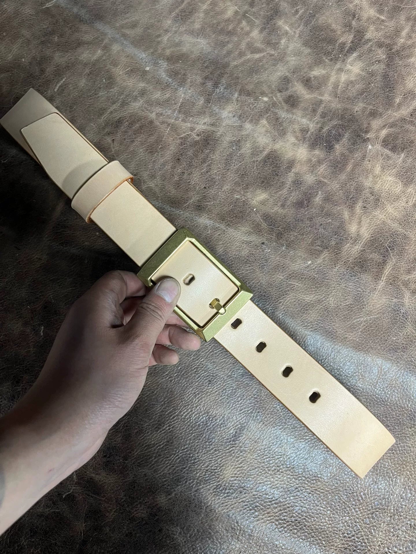 Meian handmade belts and belts, imported from Meian, I like to consult