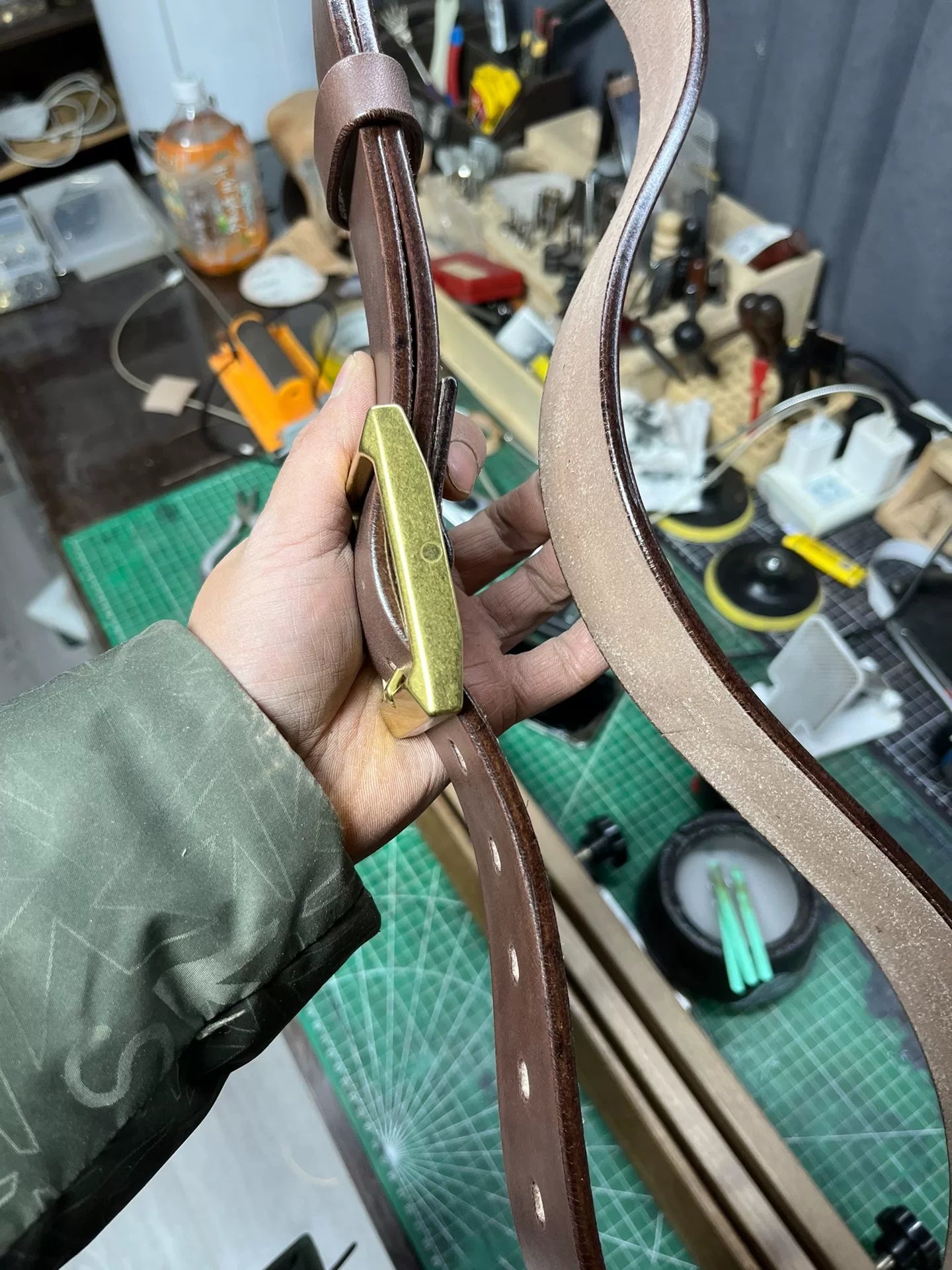 6 mm thick Meian handmade belt