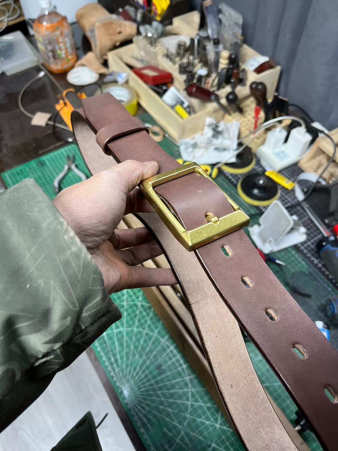 6 mm thick Meian handmade belt