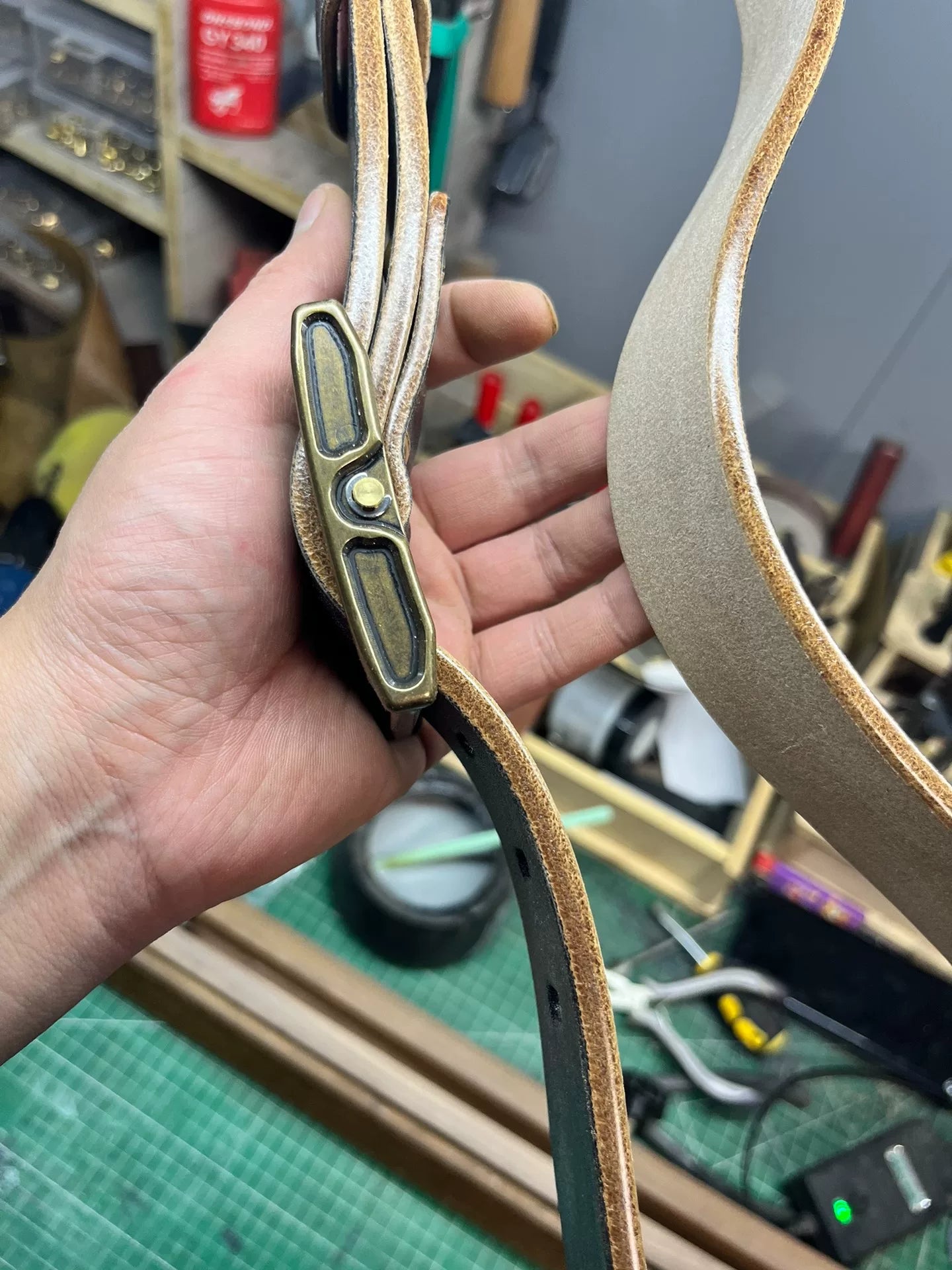 JF bridle leather full-grain bridle leather belt JF.J.Baker British…
