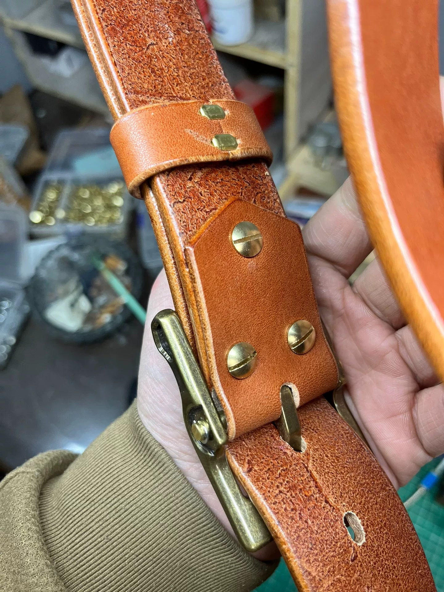 Meian handmade belt