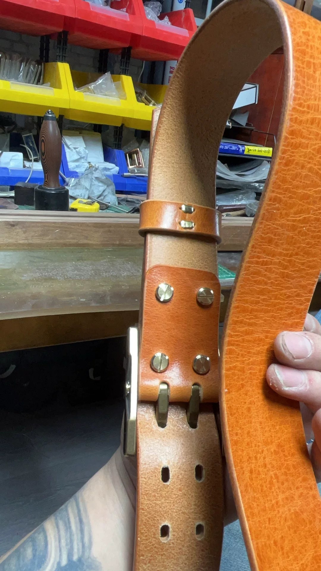 Handmade belt