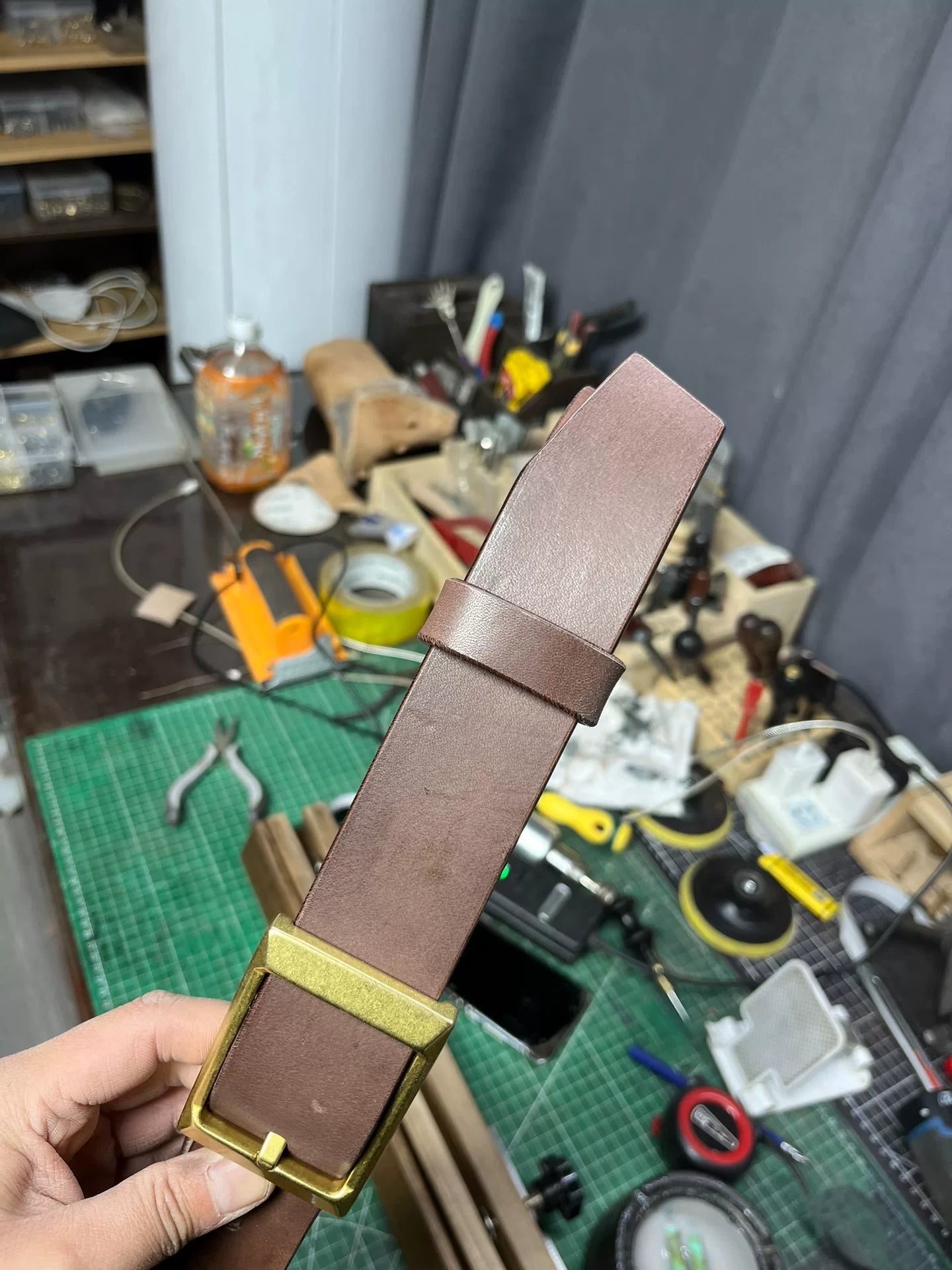 6 mm thick Meian handmade belt