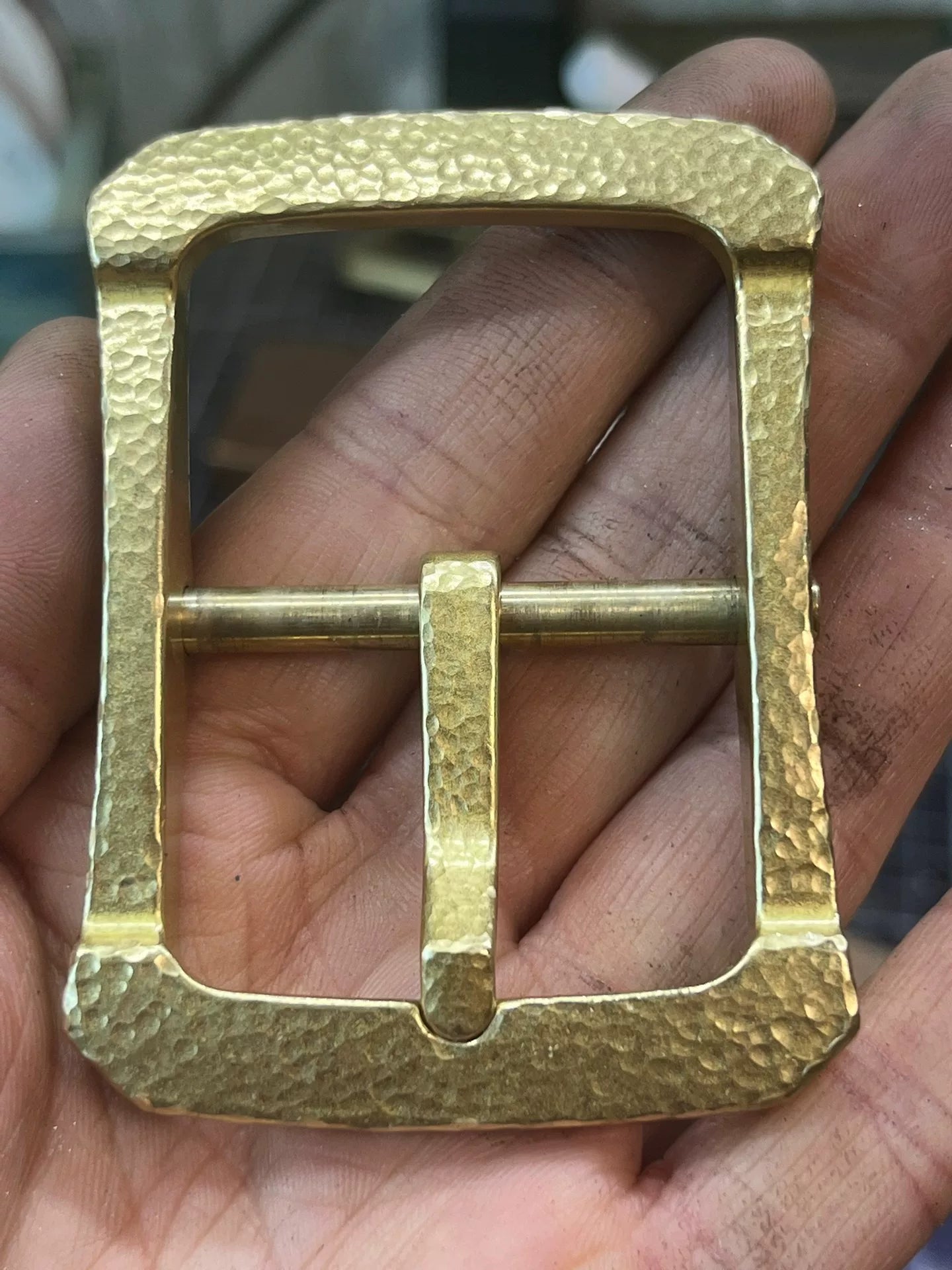 Gadfly 10 replica brass belt buckle