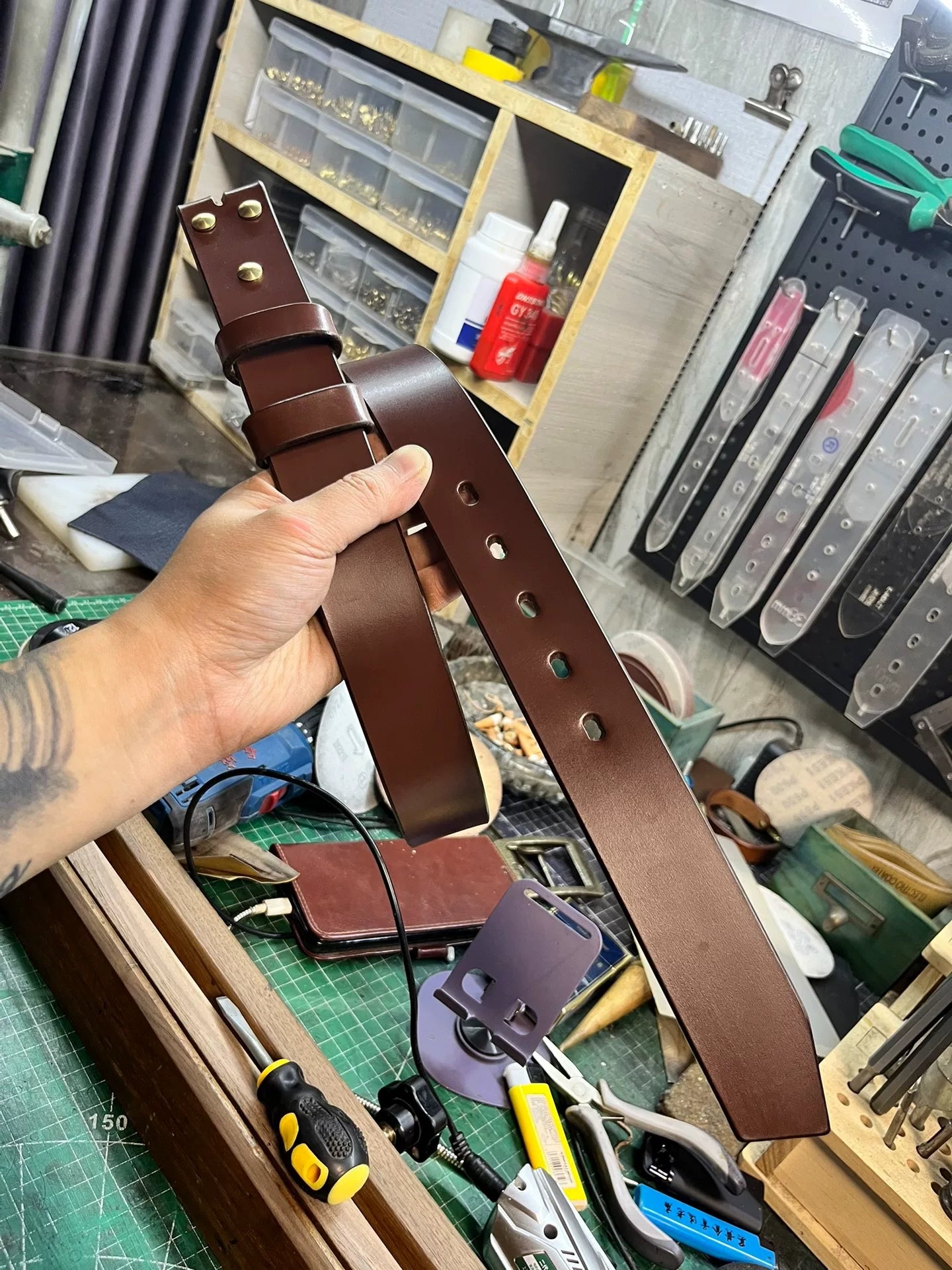 TWS British Bridle — Guaranteed Authentic, Edge- and Back-Sealed