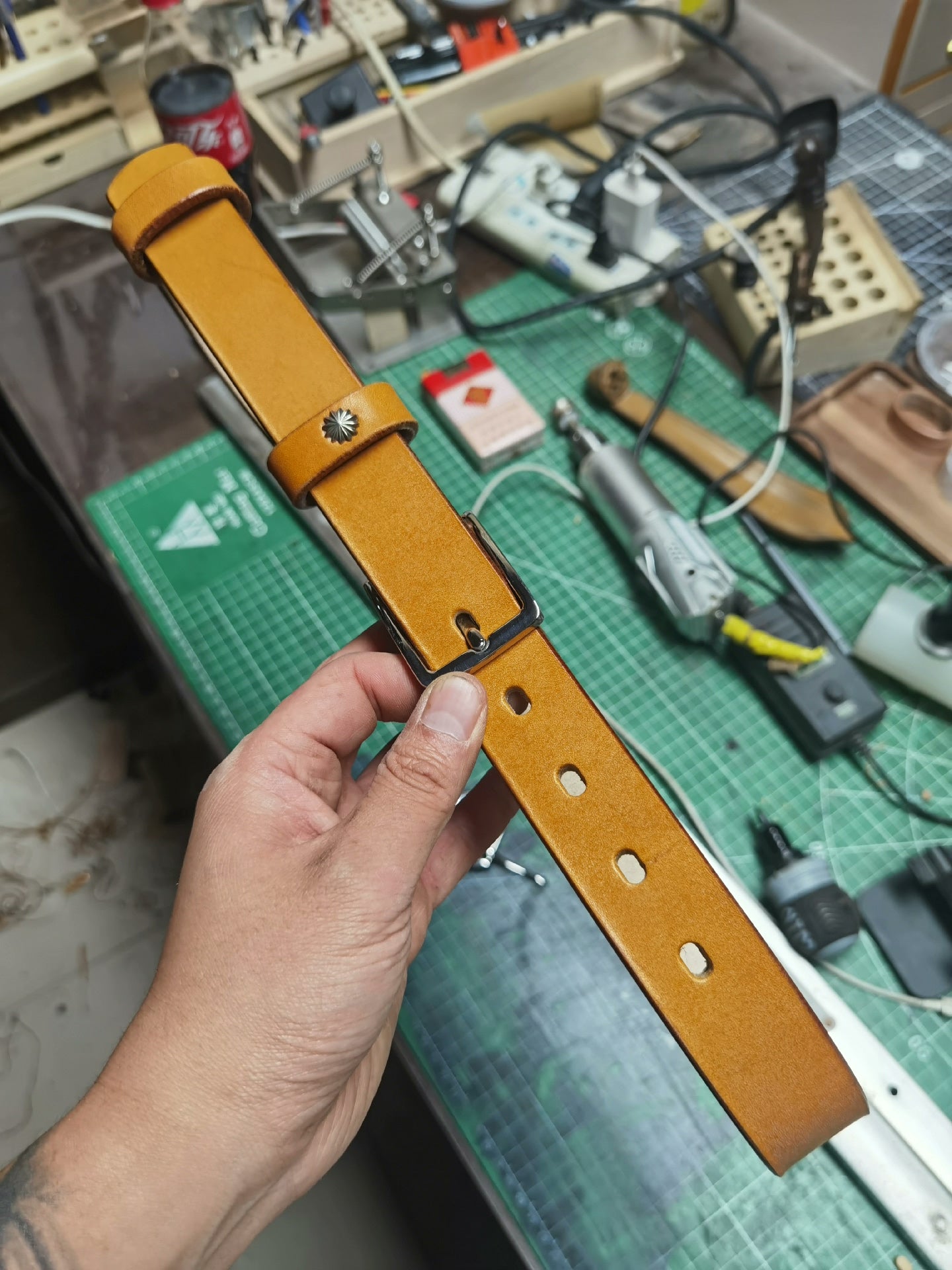 JF British harness leather
