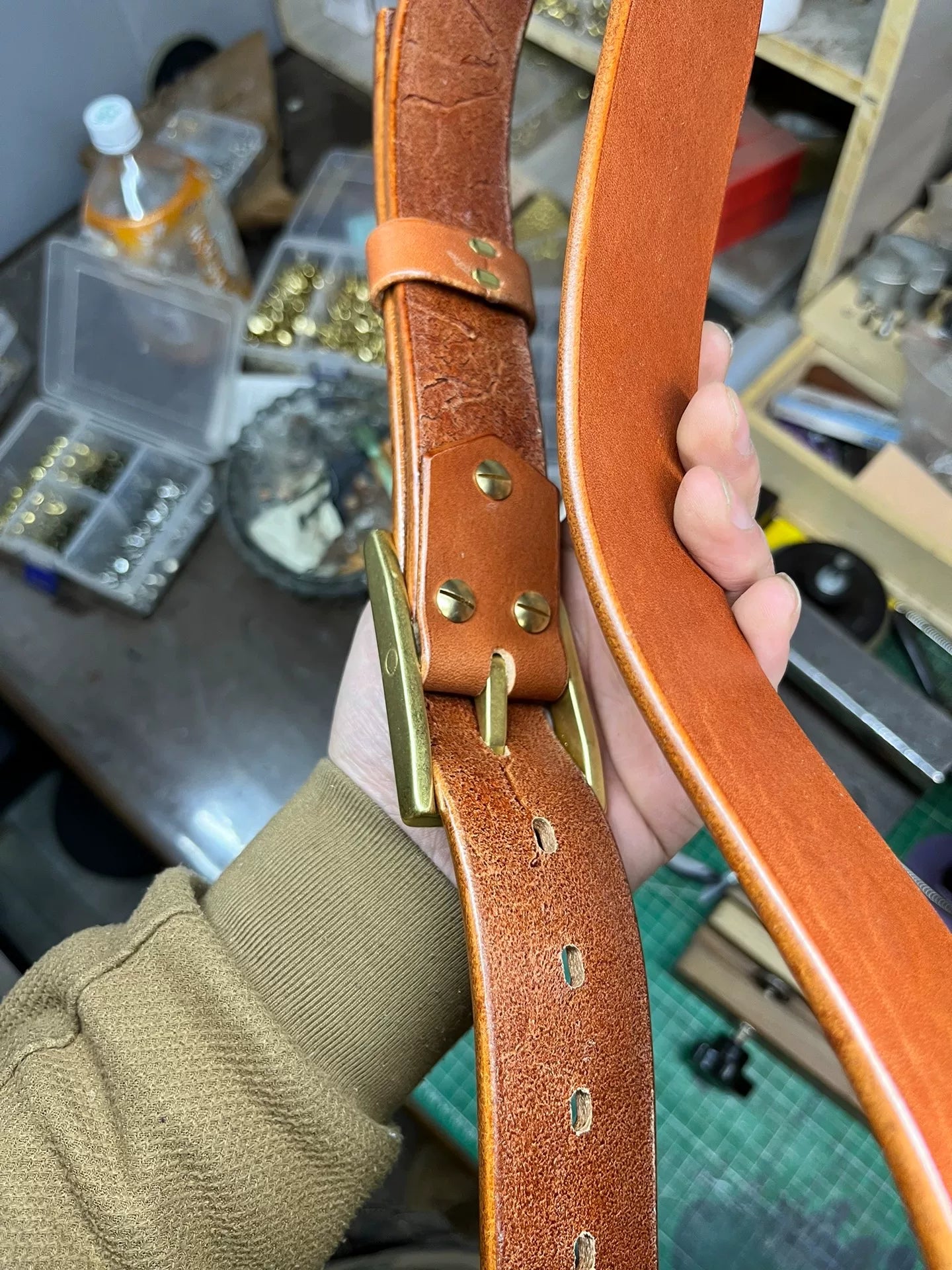 Meian handmade belt