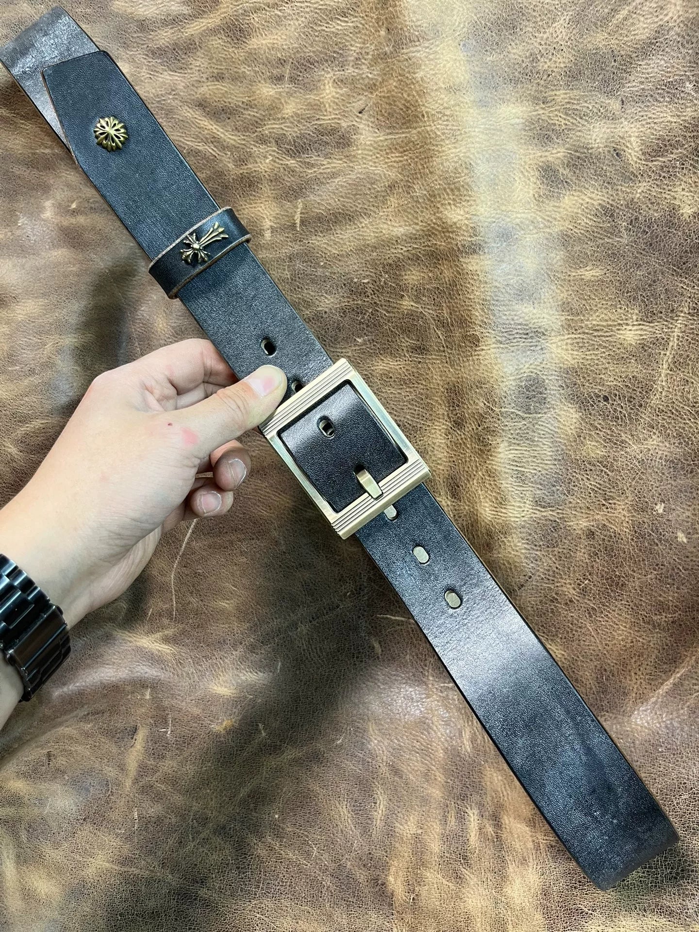 British JF-BAKER harness full-grain stirrup leather JF horse bridle…