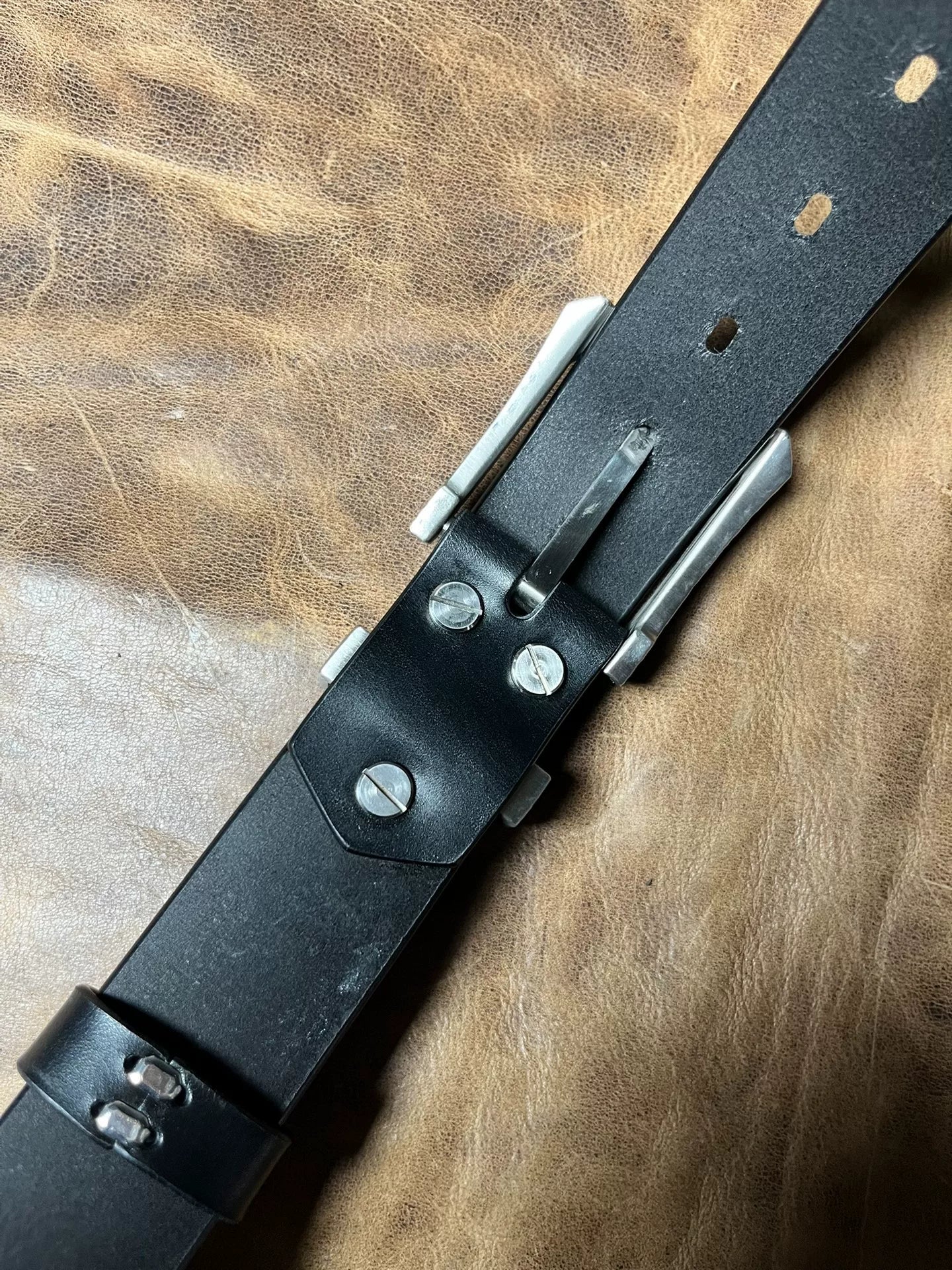 TWS Thomas Bridle Leather Handmade Belt