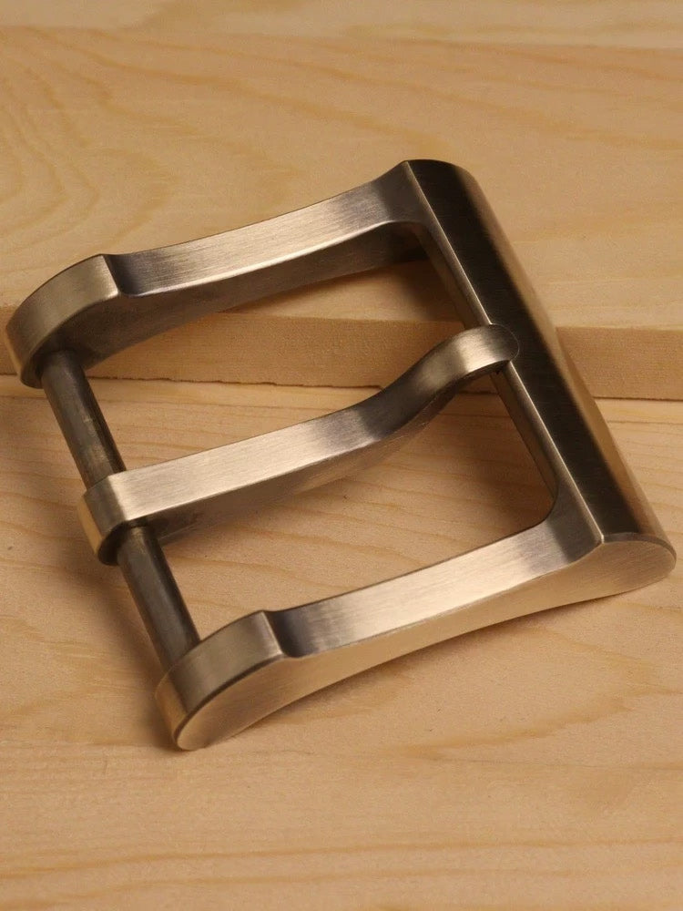 Muchen Seiko CNC wire cutting belt buckle solid brass belt buckle