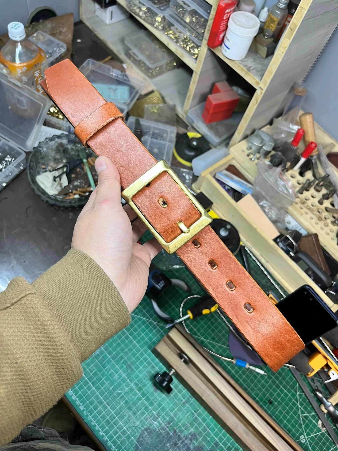 Meian handmade belt