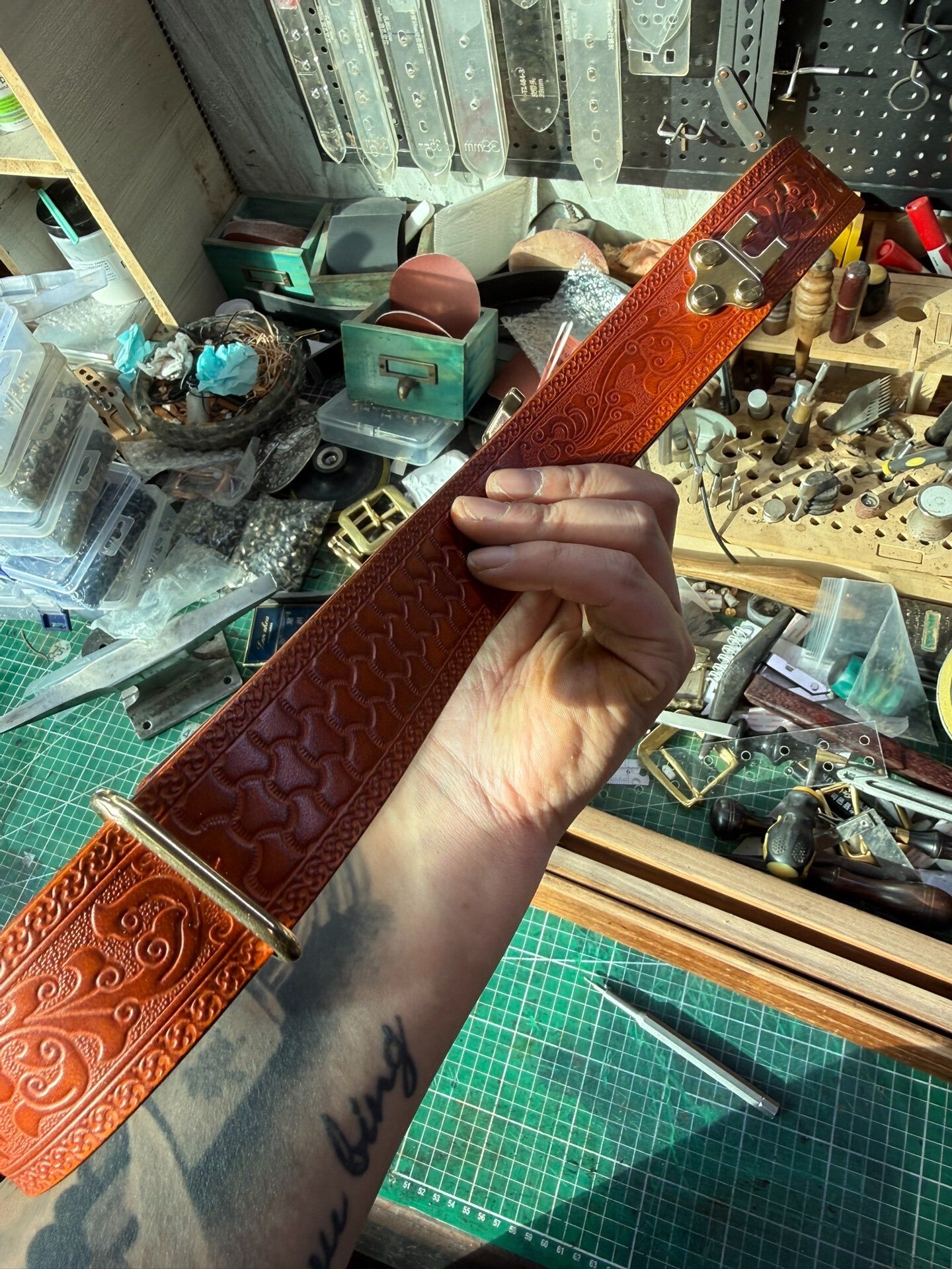 Littleton-Style Cavalry Belt — American Vintage Handmade