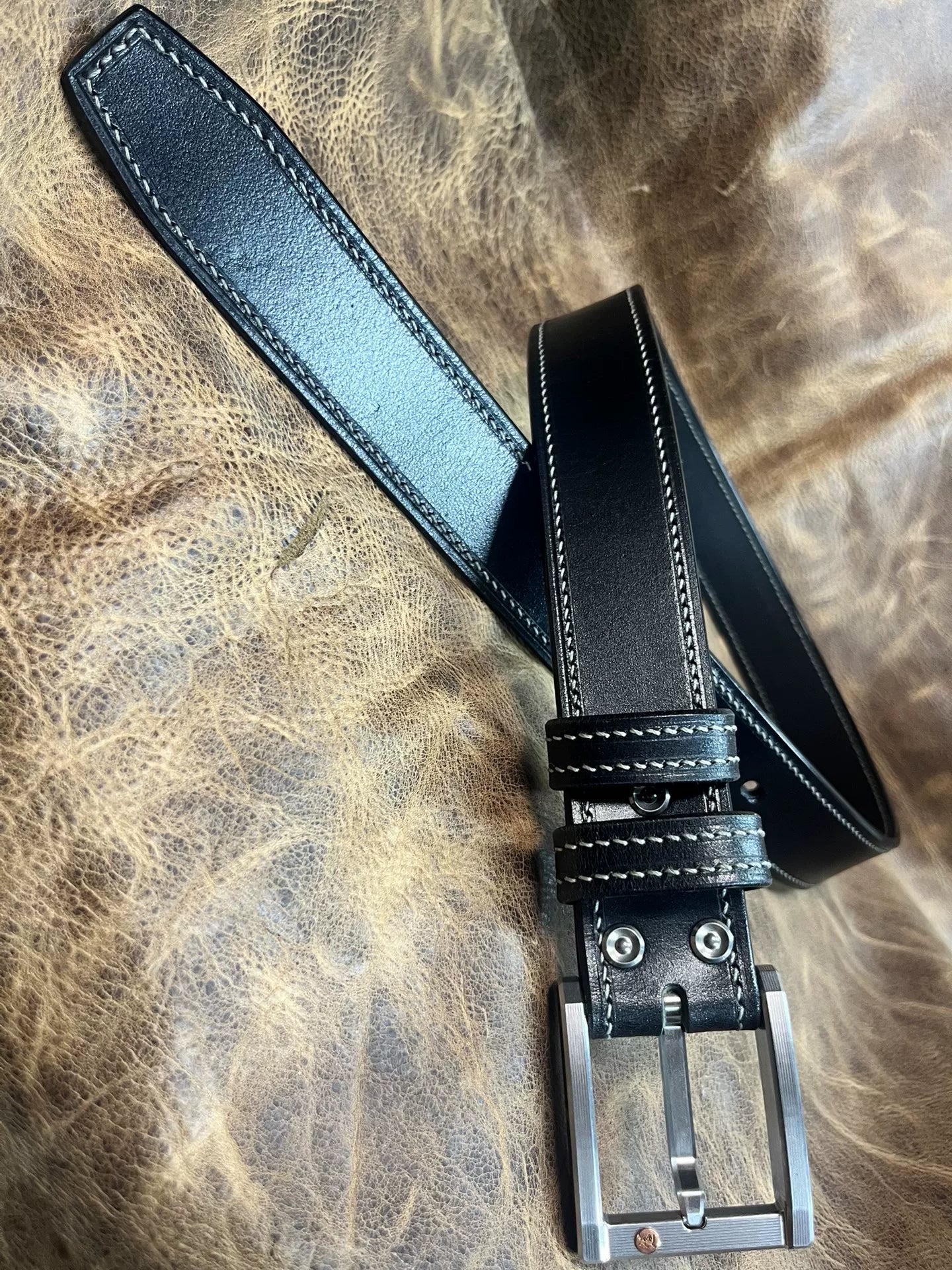 TWS British Bridle Handmade Custom Business Belt