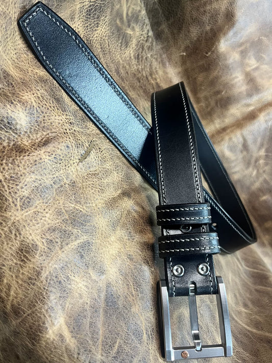 TWS British Bridle Handmade Custom Business Belt