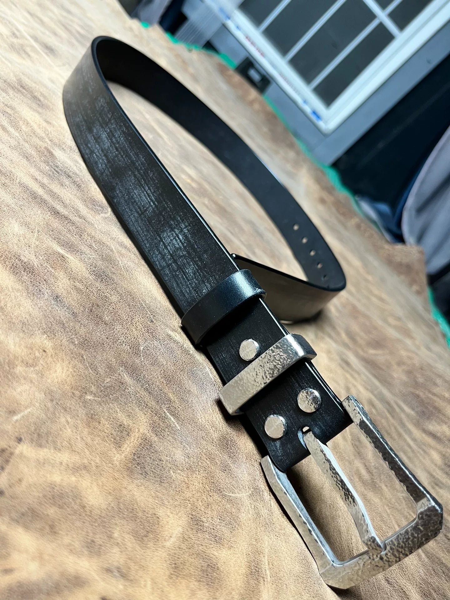 TWS Thomas Bridle Leather Handmade Belt